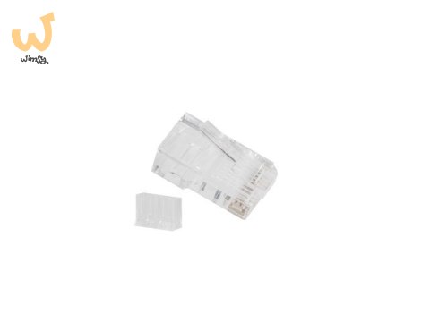 LANBERG WTYK SIECIOWY RJ45 (8P8C) KAT.6 UTP (100SZT) Z PROWADNICĄ DO LINKI I DRUTU LANBERG WTYK SIECIOWY RJ45 (8P8C) KAT.6 UTP (100SZT) Z PROWADNICĄ DO LINKI I DRUTU
