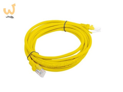 PATCHCORD KAT.5E UTP 3M ŻÓŁTY FLUKE PASSED LANBERG 10-PACK PATCHCORD KAT.5E UTP 3M ŻÓŁTY FLUKE PASSED LANBERG 10-PACK