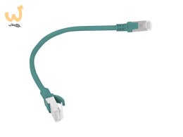 PATCHCORD KAT.6 UTP 0.25M ZIELONY FLUKE PASSED LANBERG 10-PACK
