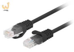 PATCHCORD KAT.6 UTP 2M CZARNY FLUKE PASSED LANBERG 10-PACK