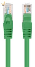 PATCHCORD KAT.6 UTP 3M ZIELONY FLUKE PASSED LANBERG 10-PACK