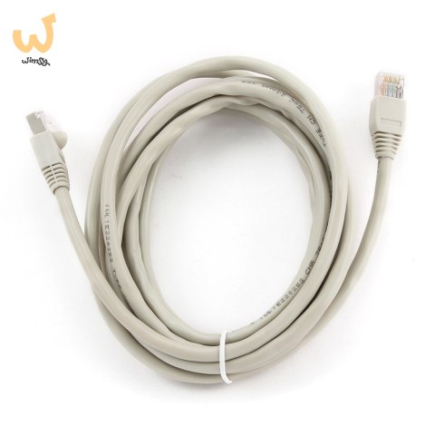 Patchcord GEMBIRD PP6U-3M (RJ45 - RJ45 ; 3m; UTP; kat. 6; kolor szary) Patchcord GEMBIRD PP6U-3M (RJ45 - RJ45 ; 3m; UTP; kat. 6; kolor szary)