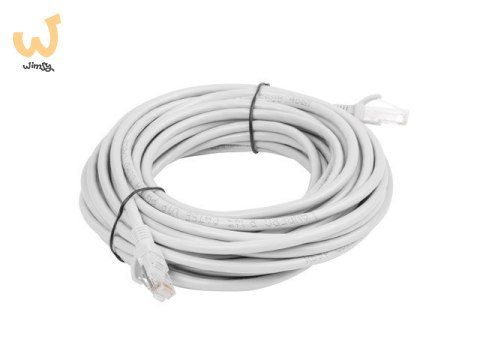 Patchcord UTP Lanberg PCU5-10CC-0500-S (RJ45 - RJ45 ; 5m; UTP; kat. 5e; kolor szary) Patchcord UTP Lanberg PCU5-10CC-0500-S (RJ45 - RJ45 ; 5m; UTP; kat. 5e; kolor szary)