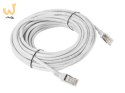 Patchcord UTP Lanberg PCU5-10CC-1000-S (RJ45 - RJ45 ; 10m; UTP; kat. 5e; kolor szary)