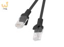 Patchcord UTP Lanberg PCU6-10CC-0500-BK (RJ45 - RJ45 ; 5m; UTP; kat. 6; kolor czarny)