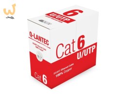 Q-LANTEC Kabel sieciowy UTP kat.6 PVC Eca 305m