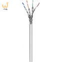 TECHLY KABEL SKRĘTKA KAT 6A S/FTP LINKA 305M PIMF