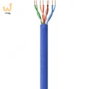 Techly Kabel Skrętka Kat 6 UTP Drut 305m Box Niebieska SOHO CCA