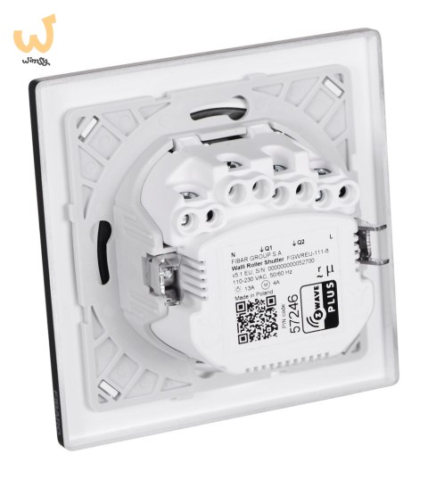 FIBARO sterownik rolet Walli Roller Shutter antracyt FIBARO sterownik rolet Walli Roller Shutter antracyt
