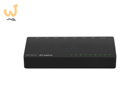 LANBERG SWITCH DSP2-1008-12V (8-PORT, 12V, 1GB/S) LANBERG SWITCH DSP2-1008-12V (8-PORT, 12V, 1GB/S)