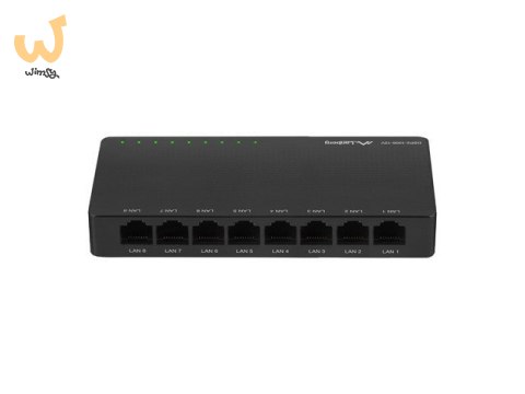 LANBERG SWITCH DSP2-1008-12V (8-PORT, 12V, 1GB/S) LANBERG SWITCH DSP2-1008-12V (8-PORT, 12V, 1GB/S)