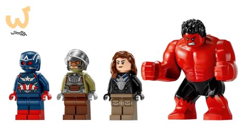 LEGO 76292 Marvel Kapitan Ameryka kontra Czerwony Hulk LEGO 76292 Marvel Kapitan Ameryka kontra Czerwony Hulk