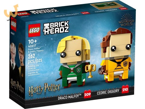 LEGO BrickHeadz 40617 Draco Malfoy i Cedric Diggory LEGO BrickHeadz 40617 Draco Malfoy i Cedric Diggory