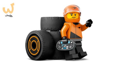 LEGO CITY 60442 F1 Kierowca i bolid McLaren LEGO CITY 60442 F1 Kierowca i bolid McLaren