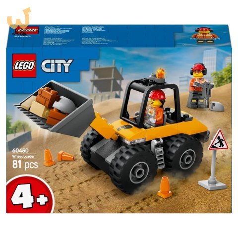 LEGO CITY 60450 Żółta ładowarka kołowa LEGO CITY 60450 Żółta ładowarka kołowa