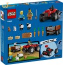 LEGO CITY 60461 Czerwony traktor z przyczepą i owcą