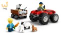 LEGO CITY 60461 Czerwony traktor z przyczepą i owcą