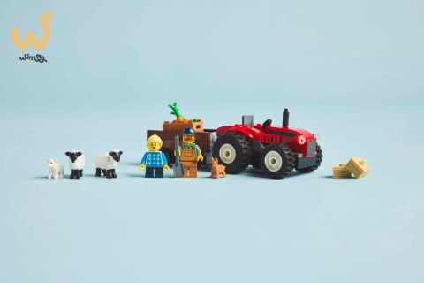 LEGO CITY 60461 Czerwony traktor z przyczepą i owcą LEGO CITY 60461 Czerwony traktor z przyczepą i owcą