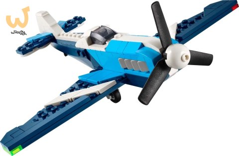 LEGO CREATOR 3w1 31160 Statek powietrzny: samolot wyścigowy LEGO CREATOR 3w1 31160 Statek powietrzny: samolot wyścigowy