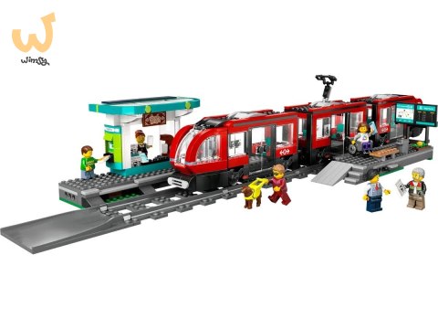 LEGO City 60423 Tramwaj miejski ze stacją LEGO City 60423 Tramwaj miejski ze stacją