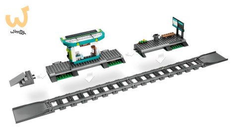 LEGO City 60423 Tramwaj miejski ze stacją LEGO City 60423 Tramwaj miejski ze stacją