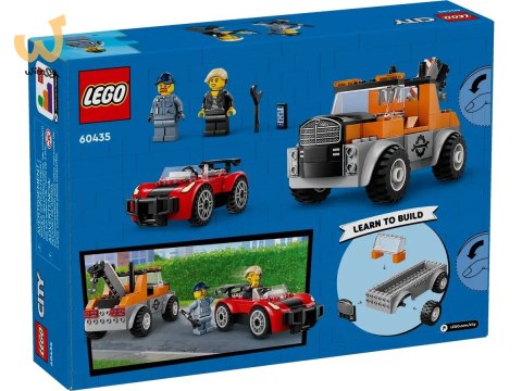 LEGO City 60435 Samochód pomocy drogowej i naprawa sportowego auta LEGO City 60435 Samochód pomocy drogowej i naprawa sportowego auta