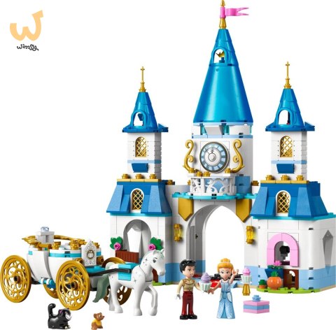 LEGO DISNEY PRINCESS 43275 Zamek Kopciuszka i kareta LEGO DISNEY PRINCESS 43275 Zamek Kopciuszka i kareta