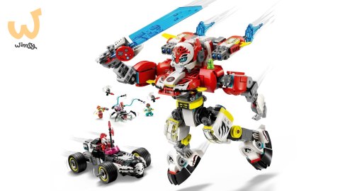 LEGO DREAMZZZ 71497 Tygrysi mech Coopera i hot rod Zero LEGO DREAMZZZ 71497 Tygrysi mech Coopera i hot rod Zero