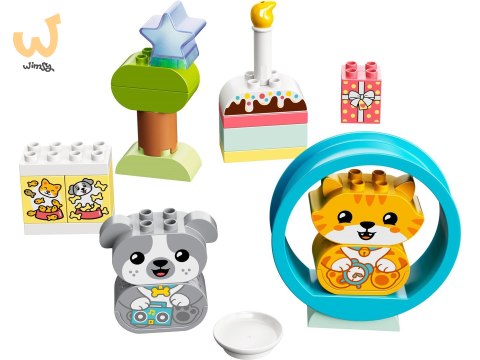 LEGO DUPLO 10977 Mój pierwszy szczeniak i kotek z odgłosami LEGO DUPLO 10977 Mój pierwszy szczeniak i kotek z odgłosami