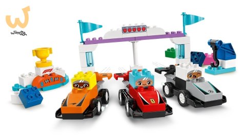 LEGO DUPLO TOWN 10445 Bolidy i kierowcy F1 LEGO DUPLO TOWN 10445 Bolidy i kierowcy F1