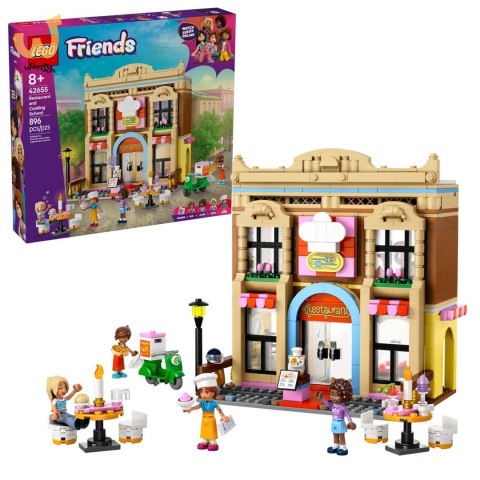LEGO FRIENDS 42655 Restauracja i szkoła gotowania LEGO FRIENDS 42655 Restauracja i szkoła gotowania