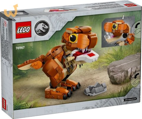 LEGO JURASSIC WORLD 76967 Tyranozaur Mały LEGO JURASSIC WORLD 76967 Tyranozaur Mały