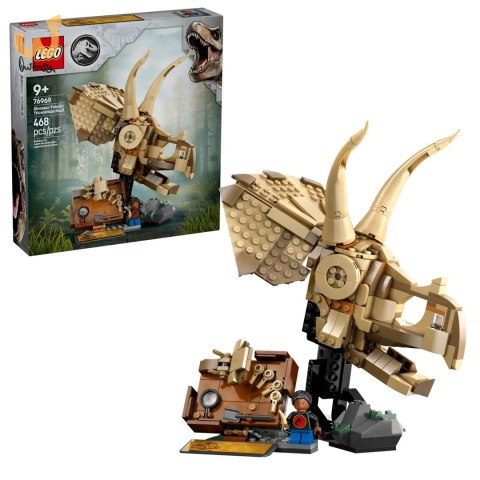 LEGO JURASSIC WORLD 76969 Szkielety dinozaurów: czaszka triceratopsa LEGO JURASSIC WORLD 76969 Szkielety dinozaurów: czaszka triceratopsa