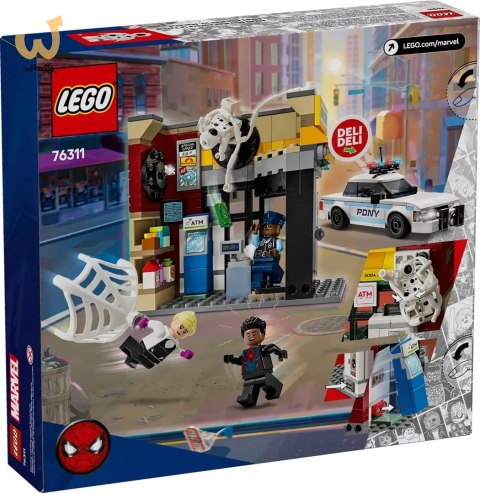 LEGO MARVEL SUPER HEROES 76311 Miles Morales kontra Spot LEGO MARVEL SUPER HEROES 76311 Miles Morales kontra Spot