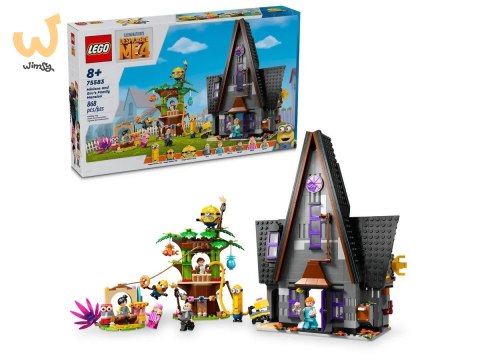 LEGO Minions 75583 Rodzinna rezydencja Gru i minionków LEGO Minions 75583 Rodzinna rezydencja Gru i minionków