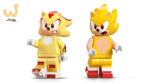 LEGO SONIC 77003 Super Shadow kontra Biolizard LEGO SONIC 77003 Super Shadow kontra Biolizard