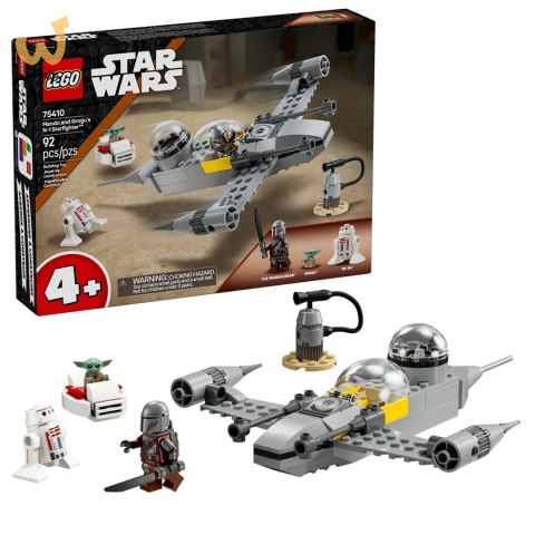 LEGO STAR WARS 75410 Myśliwiec N-1 Mando i Grogu LEGO STAR WARS 75410 Myśliwiec N-1 Mando i Grogu