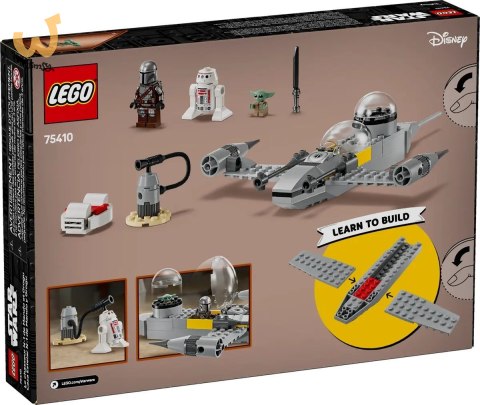 LEGO STAR WARS 75410 Myśliwiec N-1 Mando i Grogu LEGO STAR WARS 75410 Myśliwiec N-1 Mando i Grogu