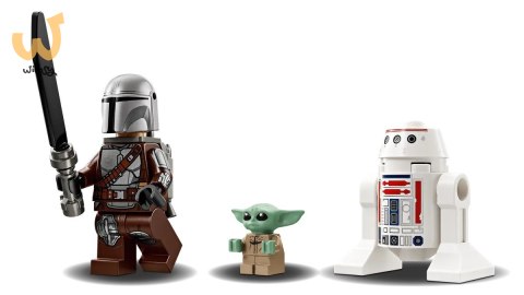 LEGO STAR WARS 75410 Myśliwiec N-1 Mando i Grogu LEGO STAR WARS 75410 Myśliwiec N-1 Mando i Grogu