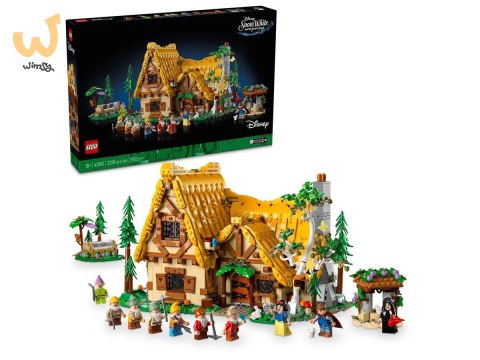 LEGO 43242 Disney Chatka Królewny Śnieżki i siedmiu krasnoludków