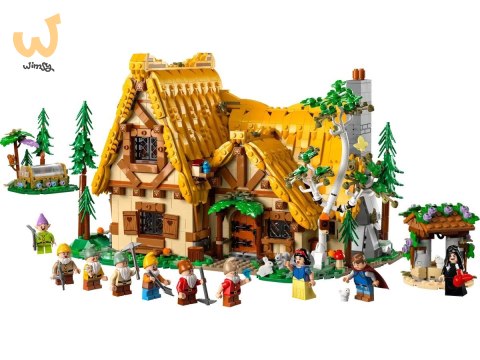 LEGO 43242 Disney Chatka Królewny Śnieżki i siedmiu krasnoludków LEGO 43242 Disney Chatka Królewny Śnieżki i siedmiu krasnoludków