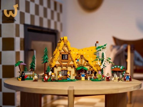LEGO 43242 Disney Chatka Królewny Śnieżki i siedmiu krasnoludków LEGO 43242 Disney Chatka Królewny Śnieżki i siedmiu krasnoludków