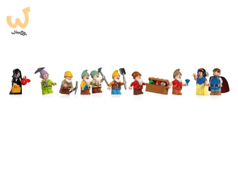 LEGO 43242 Disney Chatka Królewny Śnieżki i siedmiu krasnoludków LEGO 43242 Disney Chatka Królewny Śnieżki i siedmiu krasnoludków