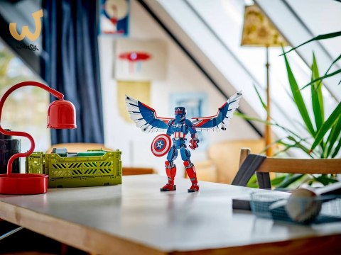 LEGO 76296 Marvel Figurka nowego Kapitana Ameryki LEGO 76296 Marvel Figurka nowego Kapitana Ameryki