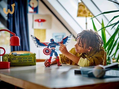 LEGO 76296 Marvel Figurka nowego Kapitana Ameryki LEGO 76296 Marvel Figurka nowego Kapitana Ameryki