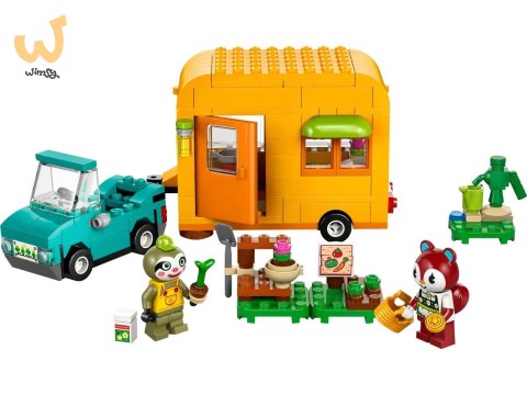 LEGO ANIMAL CROSSING 77054 Leif i jego karawan oraz sklep ogrodniczy LEGO ANIMAL CROSSING 77054 Leif i jego karawan oraz sklep ogrodniczy