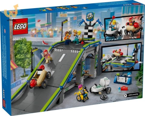 LEGO CITY 60460 Bez granic: tor z rampami dla wyścigówek LEGO CITY 60460 Bez granic: tor z rampami dla wyścigówek