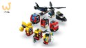 LEGO CITY 60462 Zestaw z helikopterem, wozem strażackim i łodzią podwodną