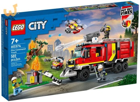 LEGO City 60374 Terenowy pojazd straży pożarnej LEGO City 60374 Terenowy pojazd straży pożarnej