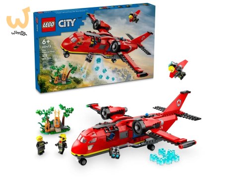 LEGO City 60413 Strażacki samolot ratunkowy LEGO City 60413 Strażacki samolot ratunkowy